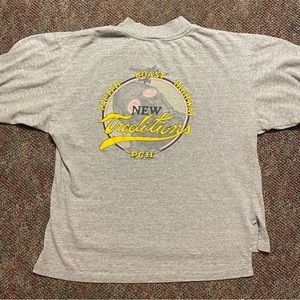 Vintage 1988 Pacific Coast Highway California Military Longsleeve Tshirt Size XL